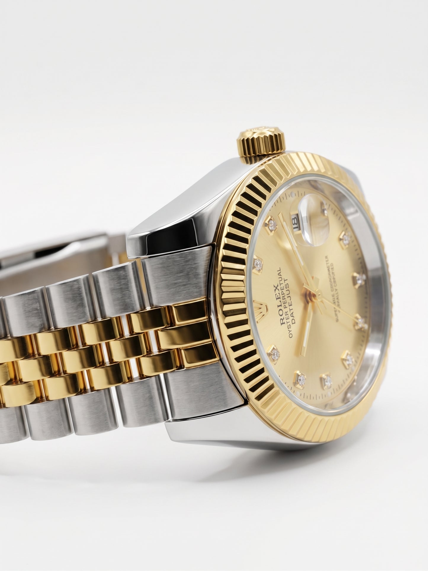 Luxury Two-Tone Gold & Steel Watch