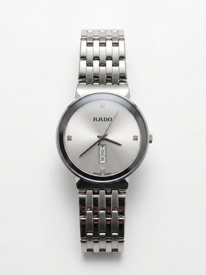 RADO Silver Stainless Steel Luxury Watch