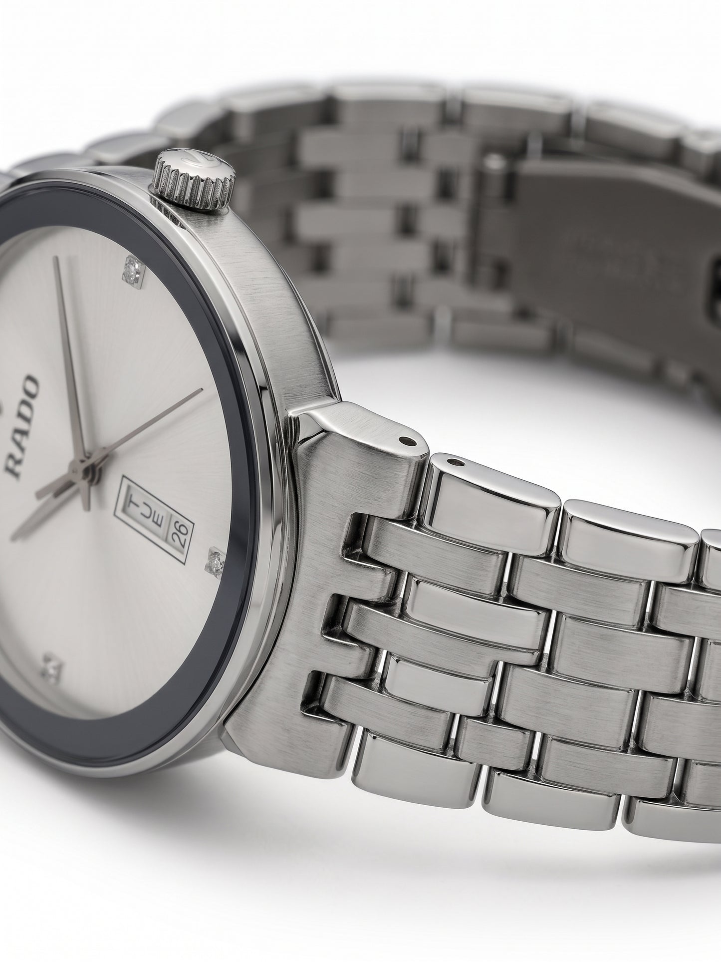 RADO Silver Stainless Steel Luxury Watch