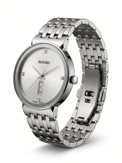RADO Silver Stainless Steel Luxury Watch