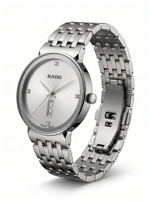 RADO Silver Stainless Steel Luxury Watch