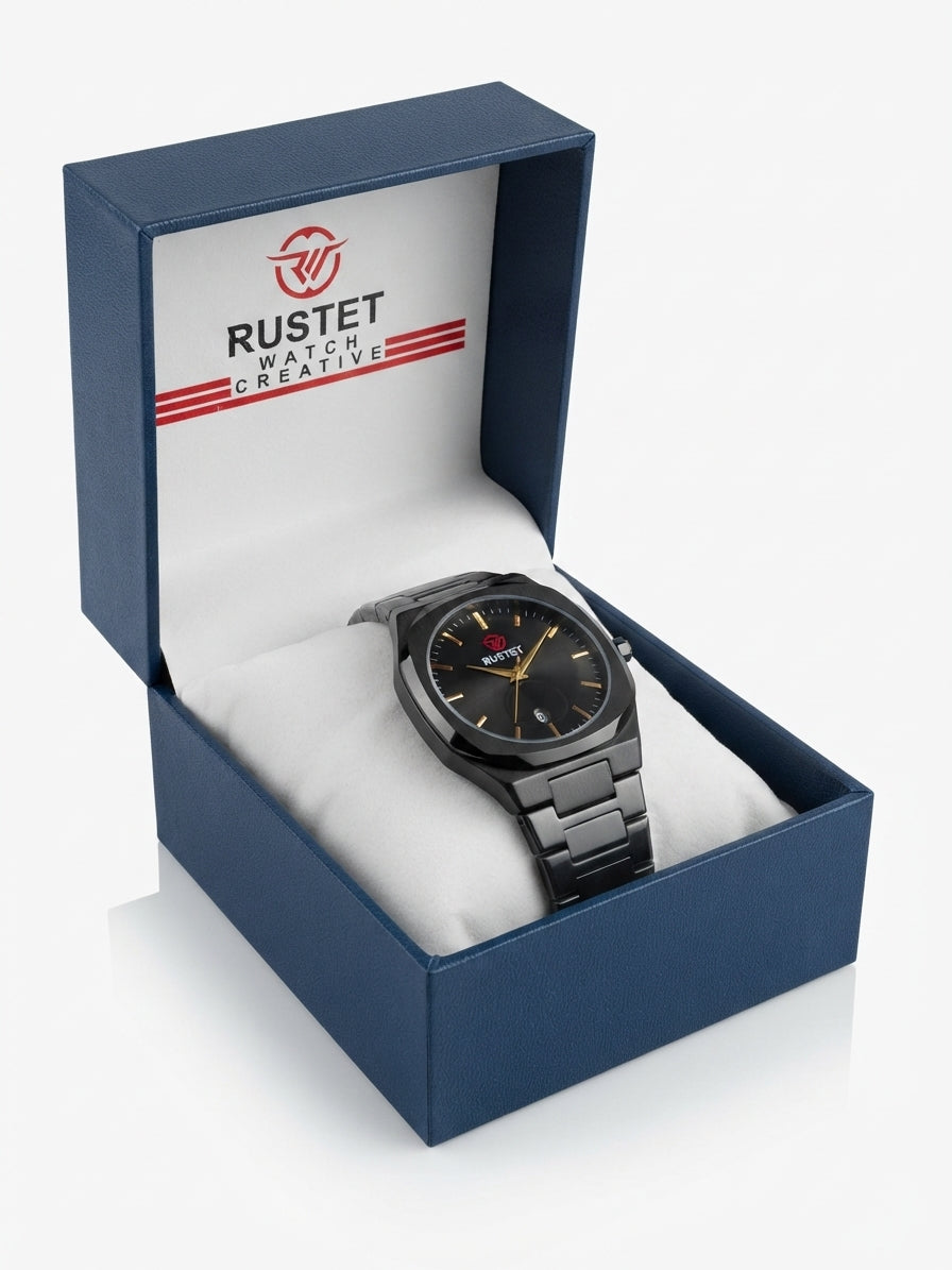 Rustet Midnight Noir Luxury Men’s Watch