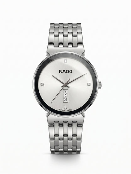 RADO Silver Stainless Steel Luxury Watch