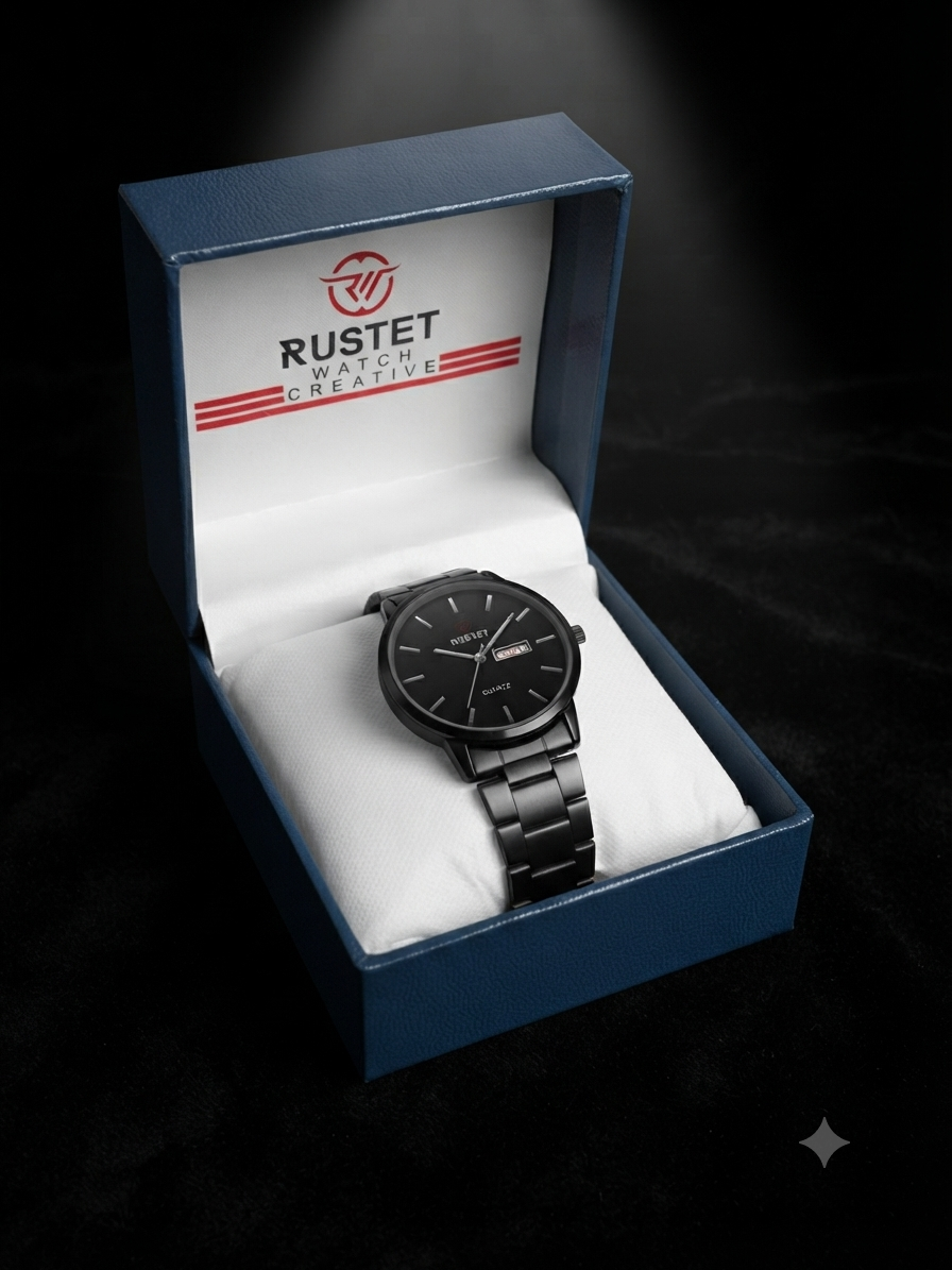 Rustet Classic Black Watch