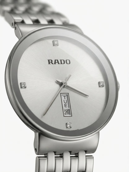 RADO Silver Stainless Steel Luxury Watch