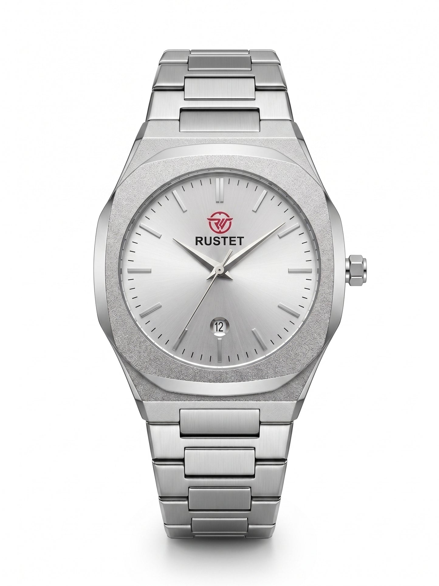 Rustet Sterling Classic Silver Watch